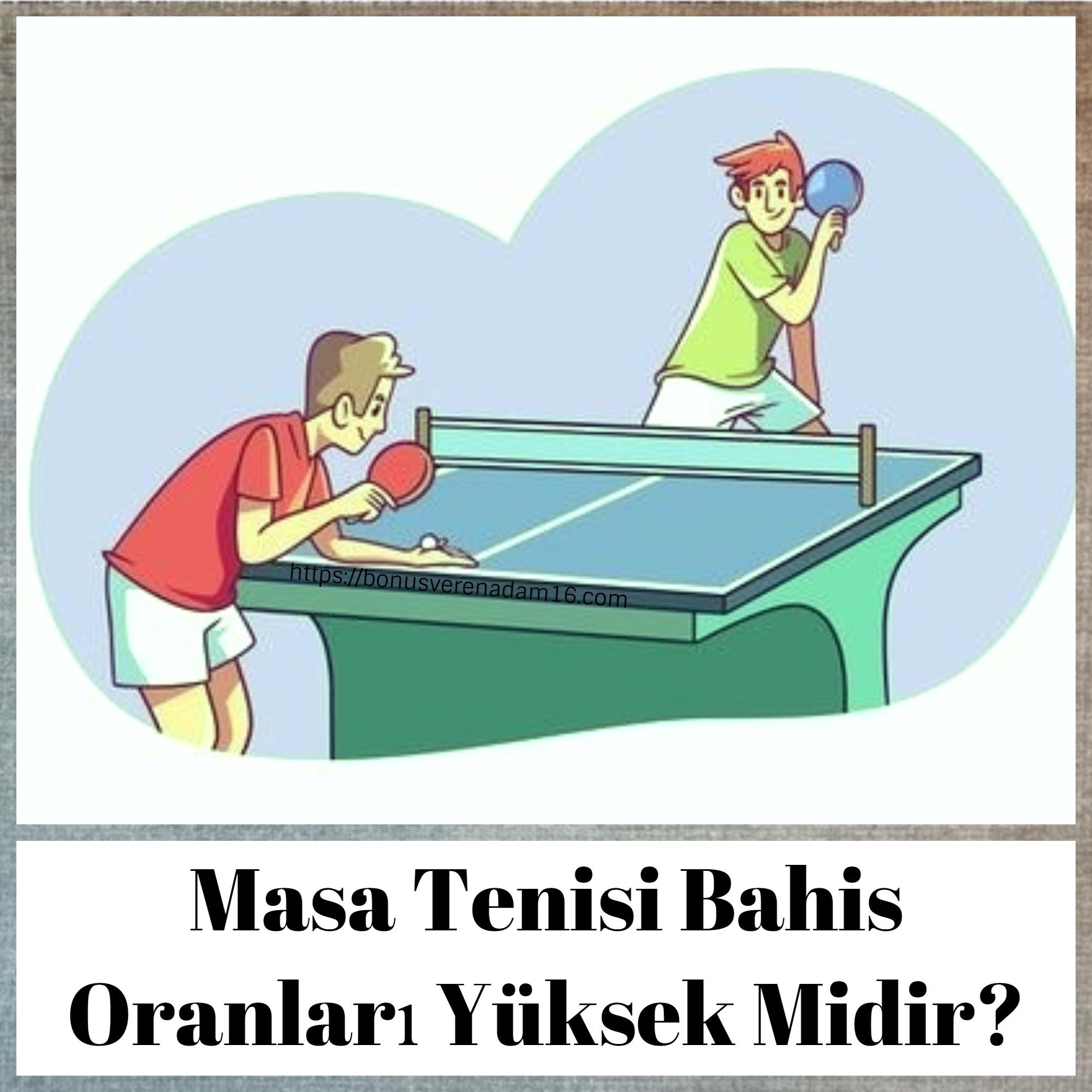 Masa Tenisi Bahis Oranları Yüksek Midir ?